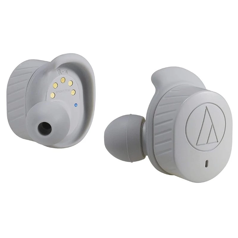 Audio-Technica ATH-SPORT7TW Gris - Auriculares Bluetooth