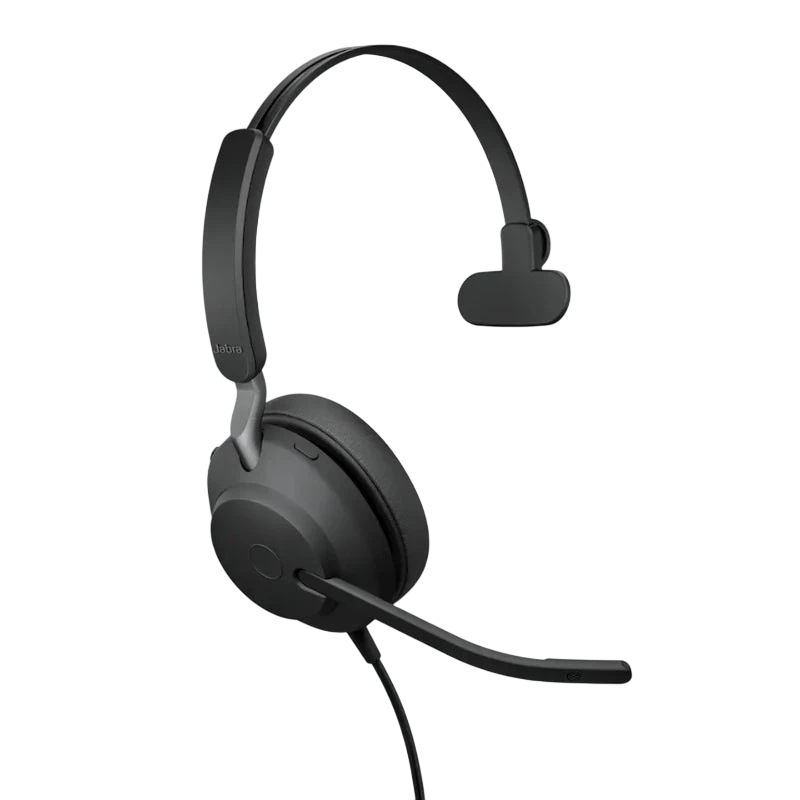 Jabra Evolve2 40 SE UC Mono Negro - Auriculares con Micrófono