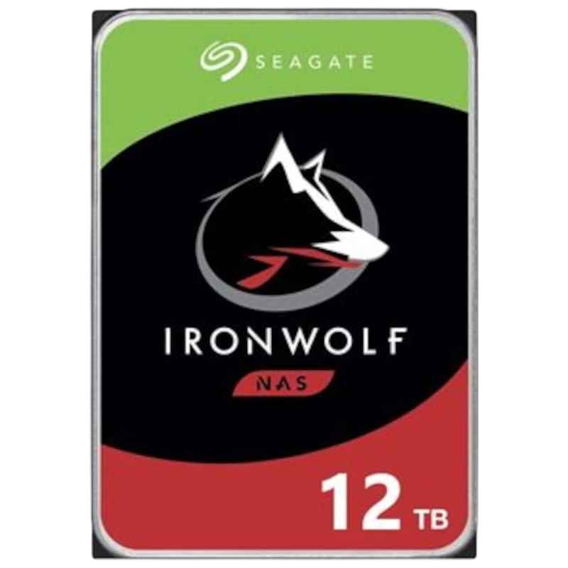 Seagate NAS IronWolf 12TB ATA III - Disco duro