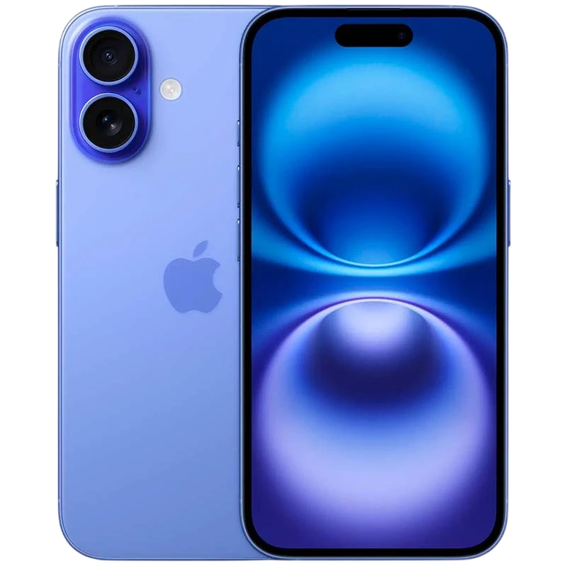 Apple iPhone 16 5G 128GB Azul - Teléfono móvil