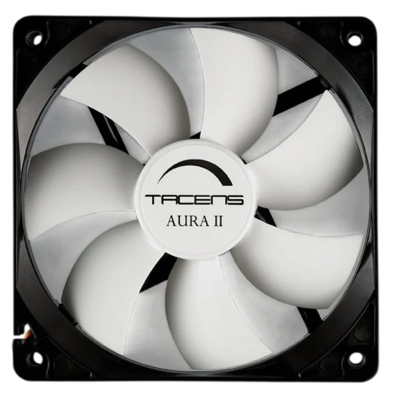 Ventilador para carcasa de PC Tacens Aura II Negro