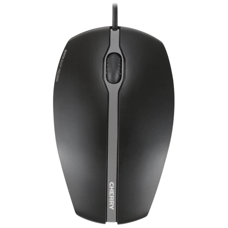 CHERRY Gentix Silent USB Negro - Ratón inalámbrico - 1000 DPI