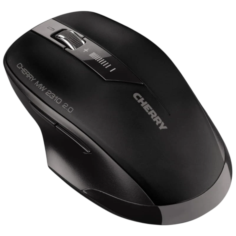 Cherry MW 2310 2.0 USB Negro - Ratón inalámbrico - 2400 DPI