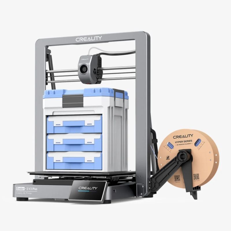Perspectiva izquierda de la Impresora 3D Creality Ender 3 V3 Plus
