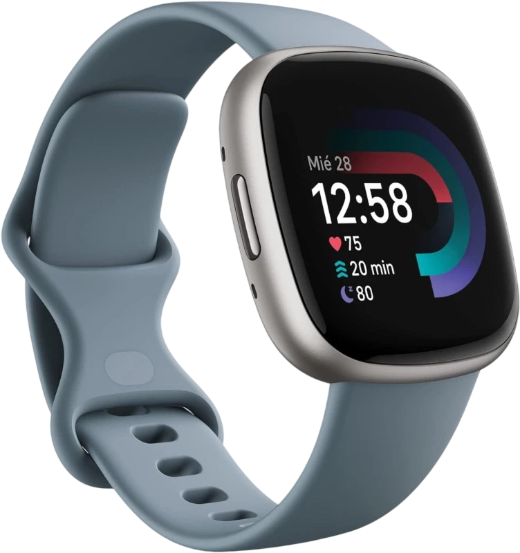 Reloj inteligente Fitbit Versa 4 Platino