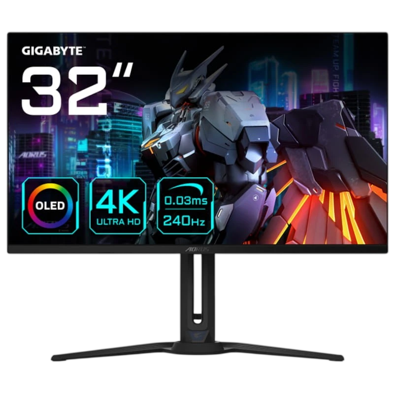 Gigabyte AORUS FO32U2 32" 4K Ultra HD OLED 240 Hz FreeSync Premium Pro Negro - Monitor PC