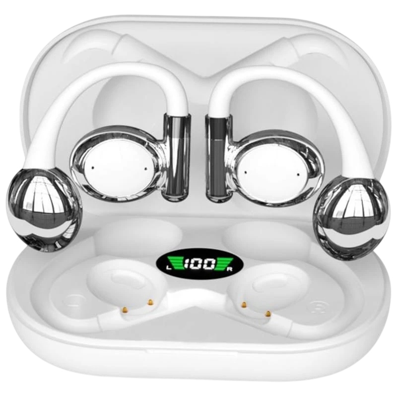 HBQ YYK-880 Gancho Blanco - Auriculares Bluetooth