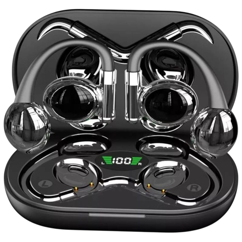 HBQ YYK-880 Gancho Negro - Auriculares Bluetooth