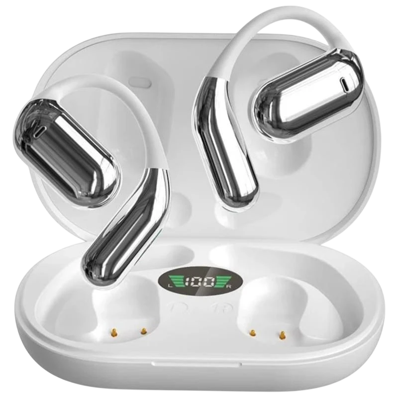 HBQ YYK-Q16 Gancho Blanco - Auriculares Bluetooth