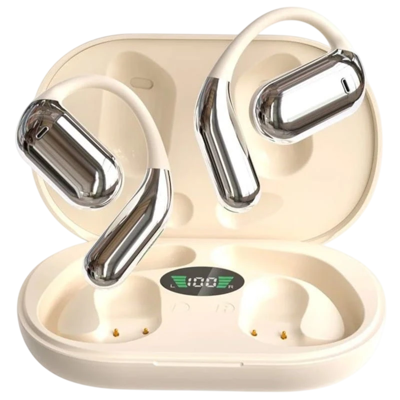 HBQ YYK-Q16 Gancho Marfil - Auriculares Bluetooth