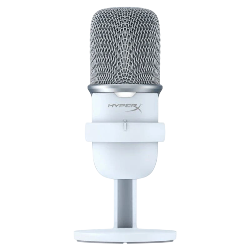 HyperX SoloCast USB Blanco - Micrófono Gaming