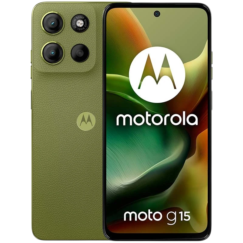 Motorola Moto G15 4G 8GB/128GB Verde - Teléfono móvil