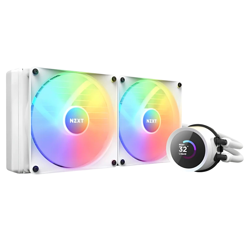 NZXT Kraken 280 RGB Blanco - Sistema de refrigeración líquida