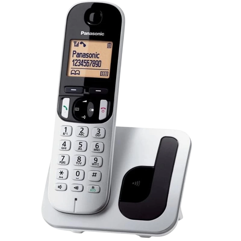 Panasonic KX-TGC210 Plata - Teléfono DECT