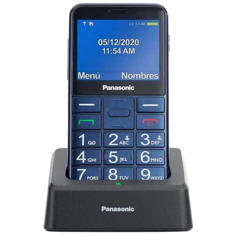 Panasonic KX-TU155EXCN Azul - Teléfono Móvil para Personas Mayores