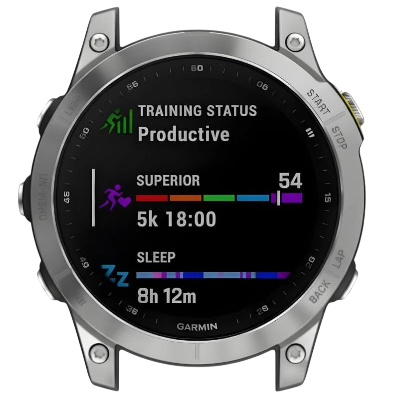 Garmin Fénix 7 Gris Plata 47mm Reloj Inteligente Renovado - Estado Premium
