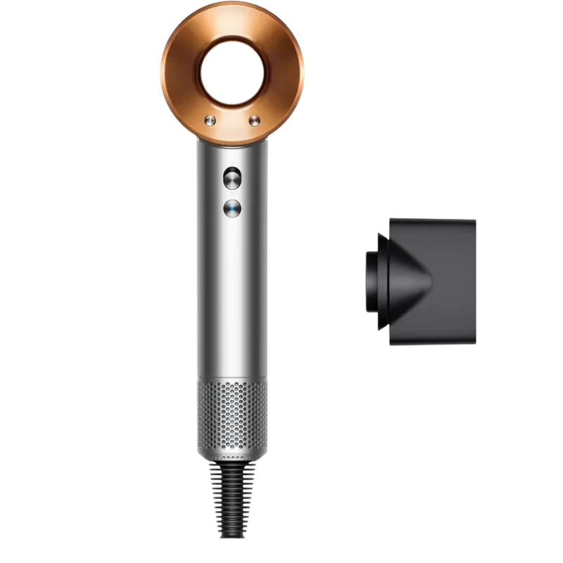 Dyson Supersonic HD07 Níquel/Cobre - Secador con Motor Digital V9 y Control Inteligente de Calor