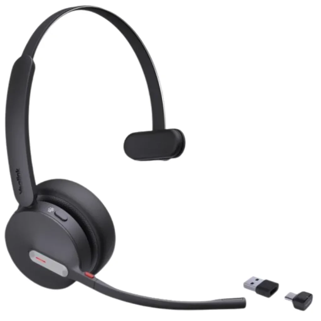 Yealink BH70 Mono Teams USB-C/A - Auricular de diadema mono, Bluetooth, con micrófono boom cancelación de ruido