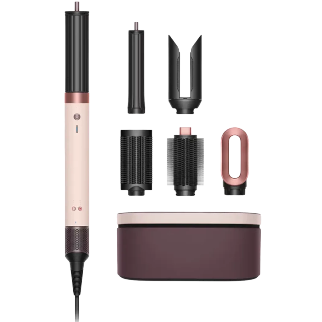Dyson HS09 Ceramic Pink Rose Gold T1/T2 Efecto Coanda Motor V9 - Moldeador de pelo