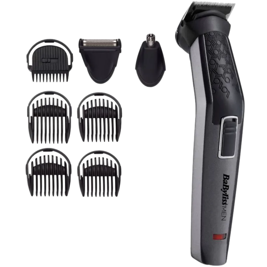 BaByliss MT727E Multi-Grooming-Set Cuchillas Carbono-Titanio - Barbero Multifunción 10 en 1