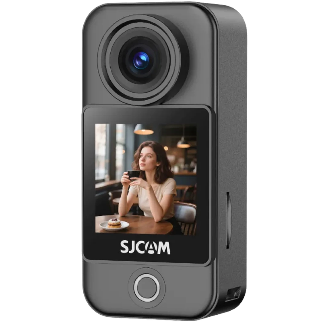 SJCAM C400 Pocket 4K  Cámara de Acción Modular 3 en 1 con Pantalla Giratoria