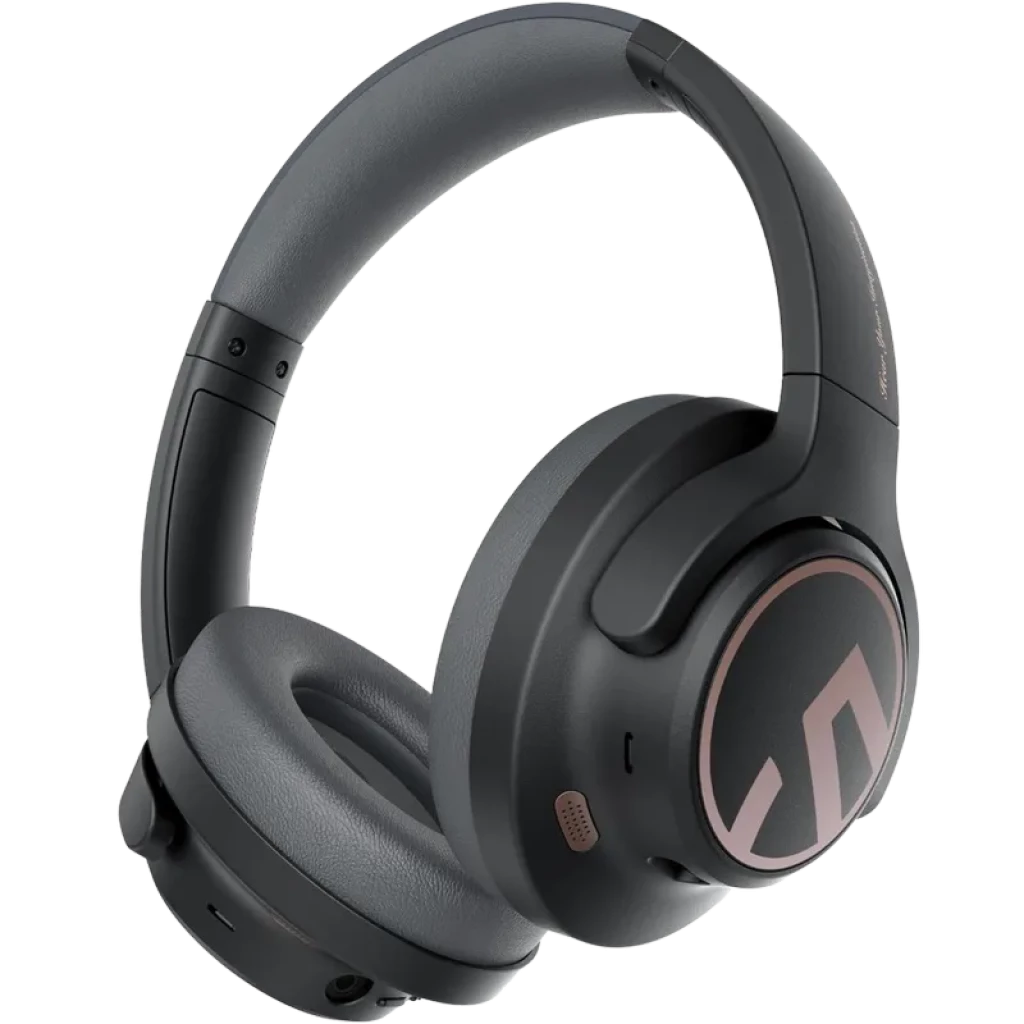 SoundPEATS Space - Auriculares de Diadema Inalámbricos con ANC y 123 Horas de Batería