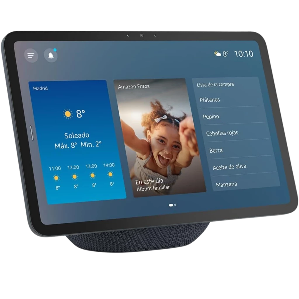 Amazon Echo Show 11 Graphite Pantalla Full HD 11" y Hub Matter - Altavoz Inteligente con Pantalla