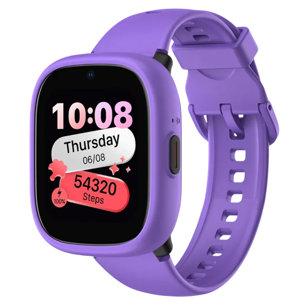 Smartwatch infantil Lagenio K3 New Lila con pantalla táctil y cámara frontal