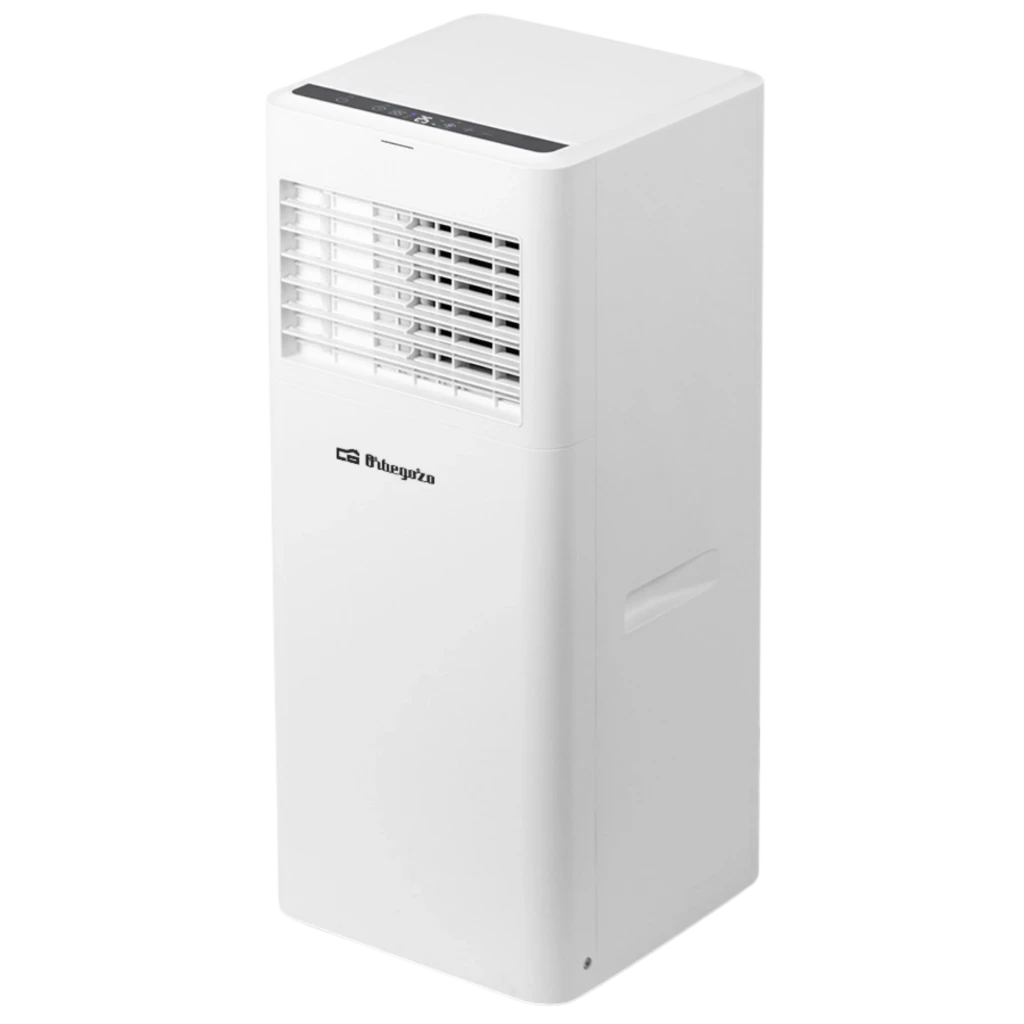 Orbegozo ADR 7000 Aire Acondicionado Portátil 1750 frig/h, color blanco, diseño vertical compacto con rejilla frontal y panel superior táctil