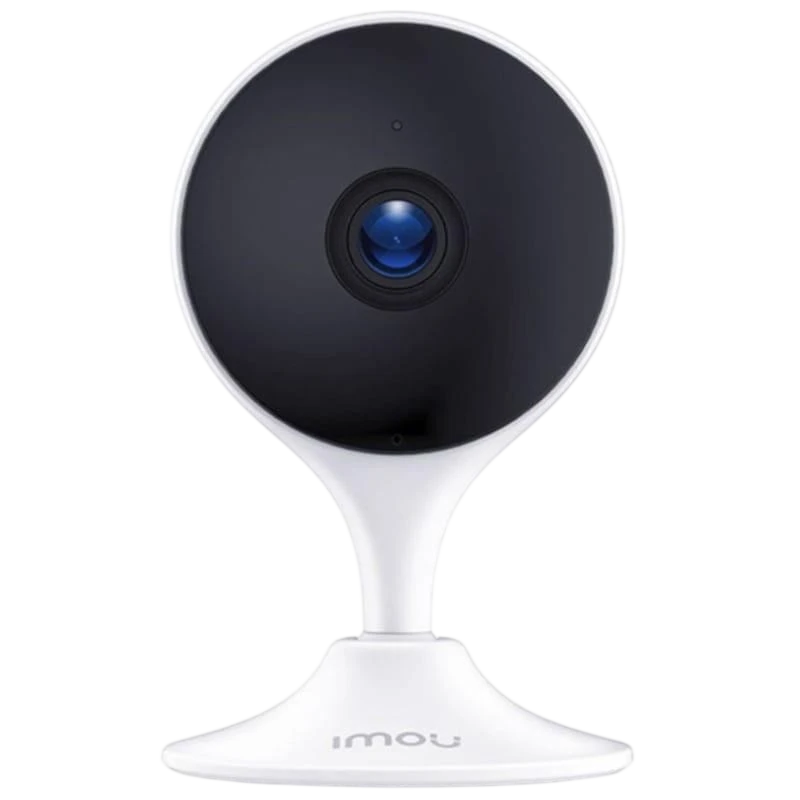 Cámara de Seguridad IMOU Cue 2e IPC-C22SP-D 2MP 1080p Blanco Desprecintado con lente central, frontal negro, base estable blanca y diseño compacto