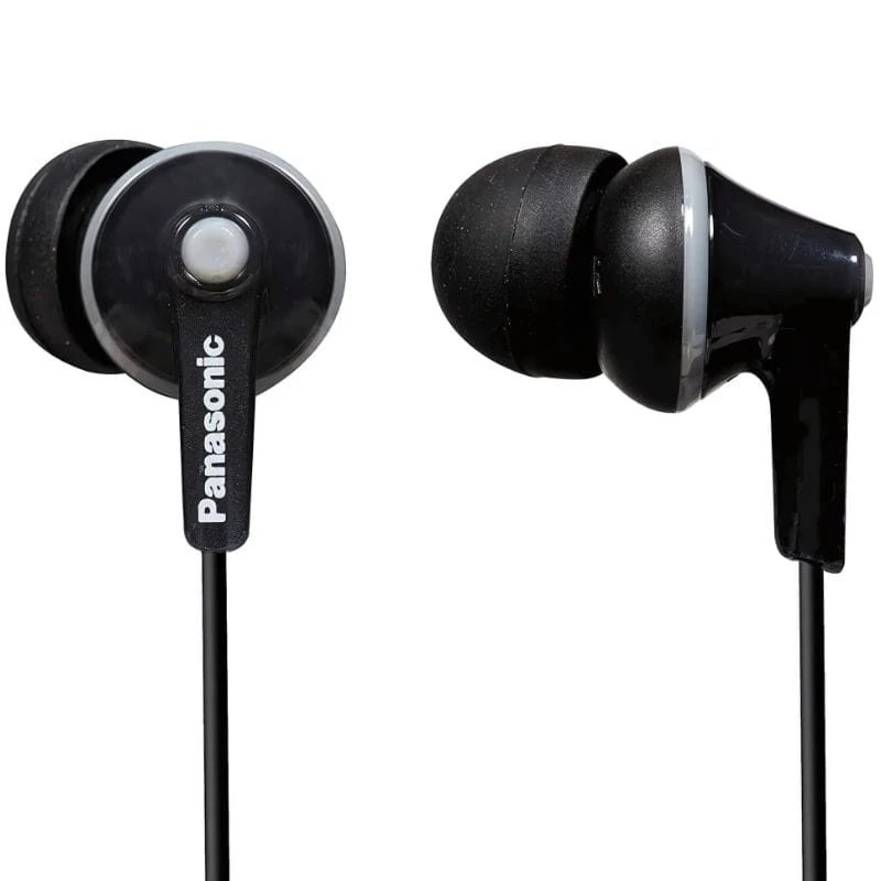 Panasonic RP-HJE125E-A OctaRib Negro - Auriculares Alámbrico