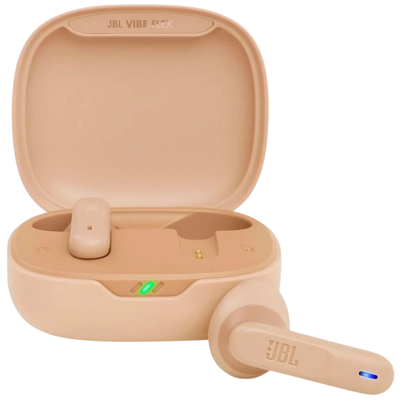 JBL Vibe Flex TWS Bluetooth Beige - Auriculares Inalámbricos