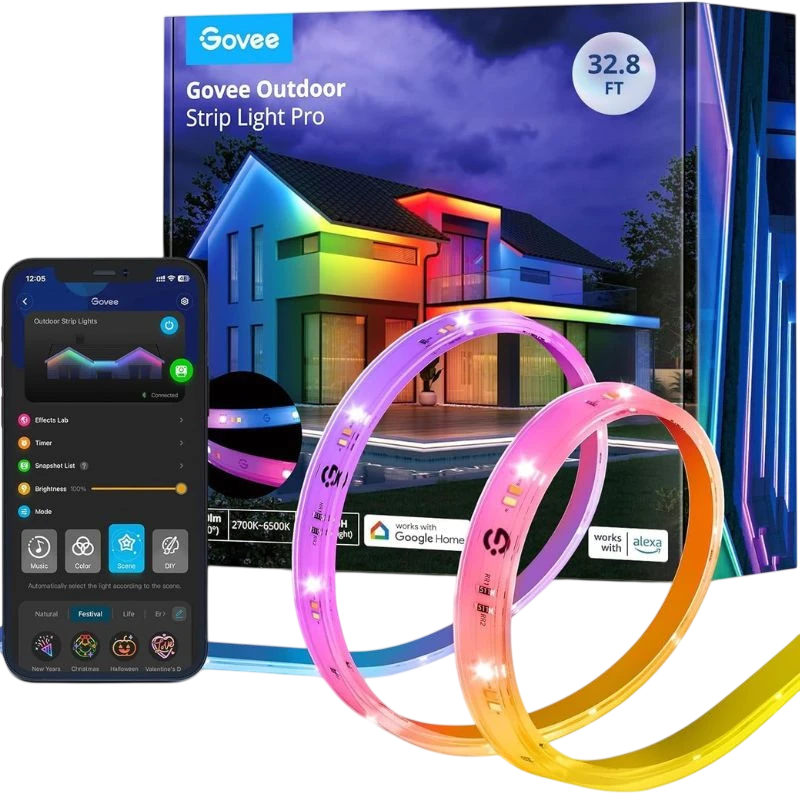 Govee H70A1 RGBICWW Wifi, Bluetooh - Tira de luz LED