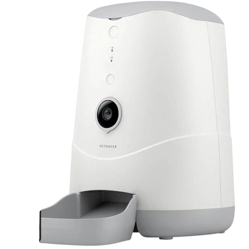 Petoneer Nutri Vision  Feeder Blanco - Comedero Inteligente Para Mascotas