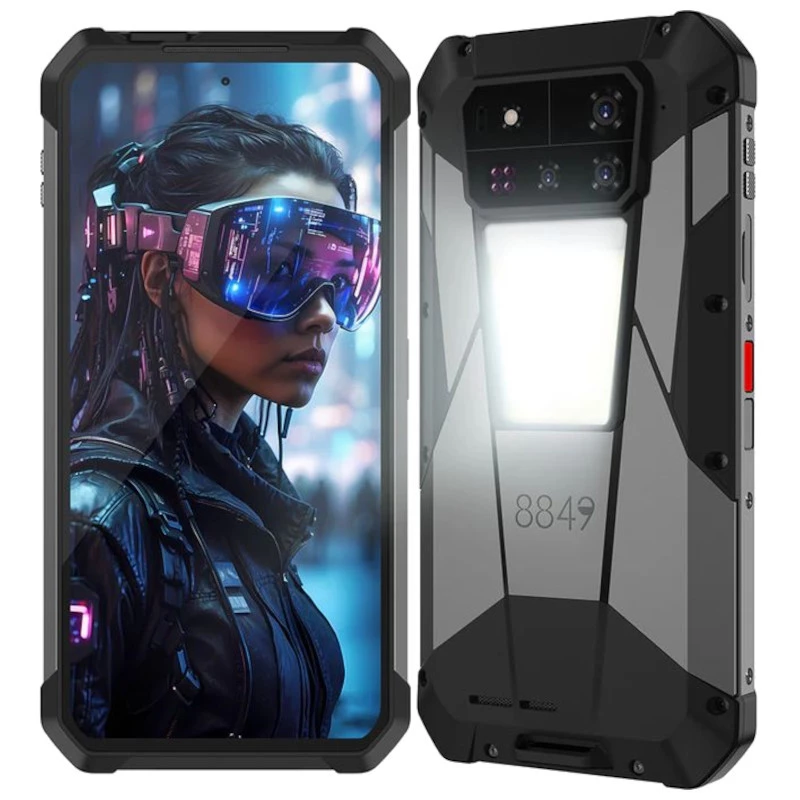 Unihertz 8849 Tank 4 Pro Cinema Projector 5G 18GB/1TB Negro Rugged
