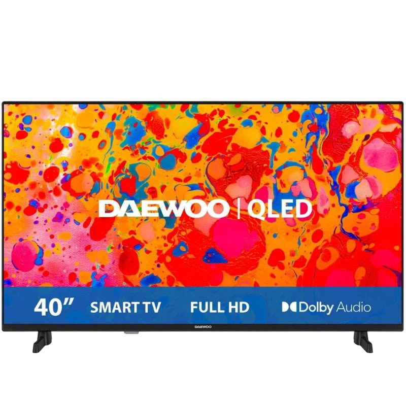 Daewoo 40" 40DM95QV FHD QLED Smart Tv HDR10 Negro