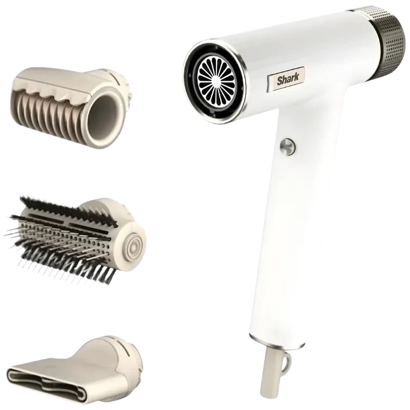 Shark SpeedStyle Secador de pelo con 3 accesorios - para cabello liso y ondulado