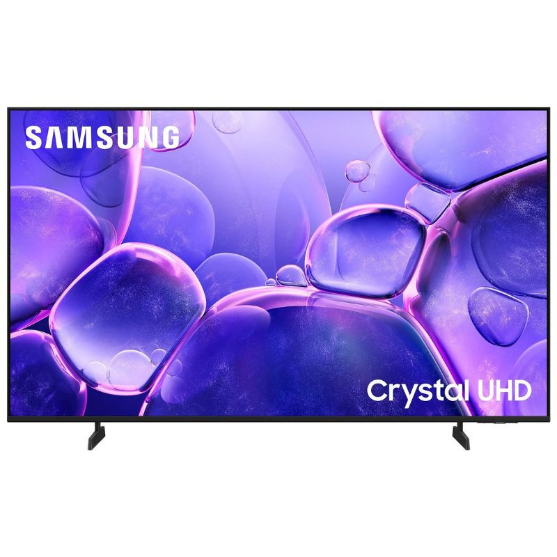 Samsung UE43U8092FU 43 4K Ultra HD Smart TV Negro con pantalla sin bordes, panel Crystal UHD, peana doble minimalista y diseño delgado en color negro