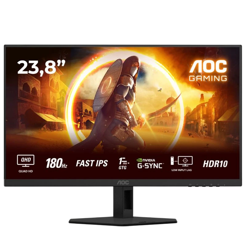 AOC Q24G4RE 24" Quad HD LED 180 Hz 1 ms Negro