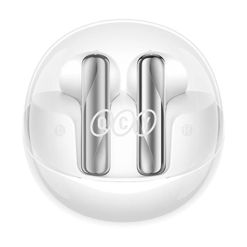 QCY AilyBuds Clear T32 Blanco - Auriculares Bluetooth
