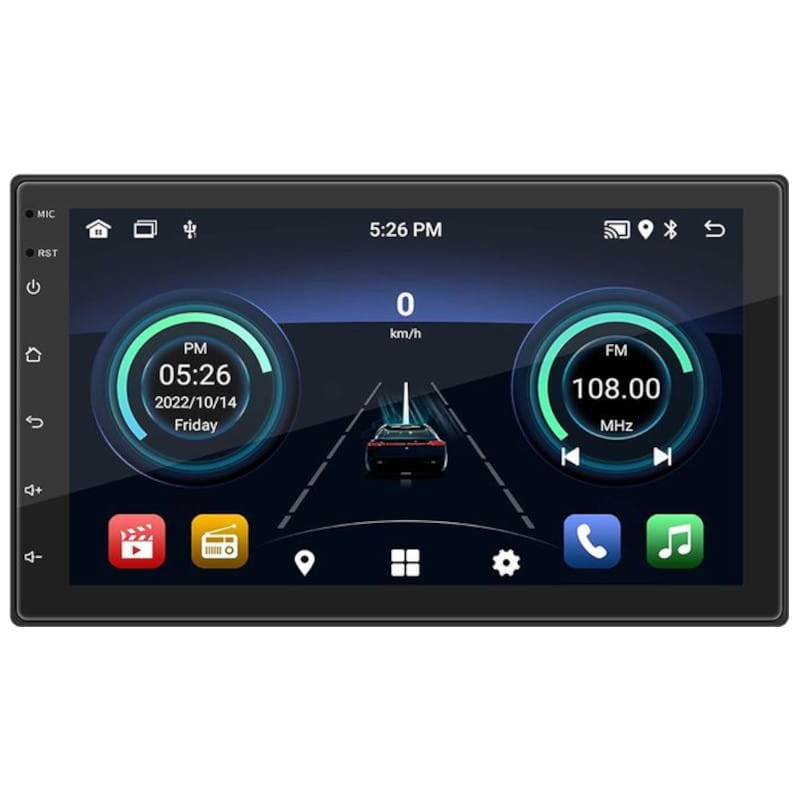 Autorradio 2 DIN SWM S-072C 2GB/32GB 7" USB Carplay Android