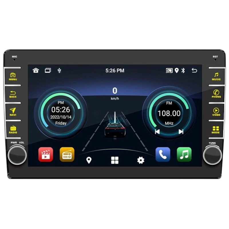 Autorradio 2 DIN SWM S-9089 1GB/16GB GPS Android 10.1 9 pulgadas HD