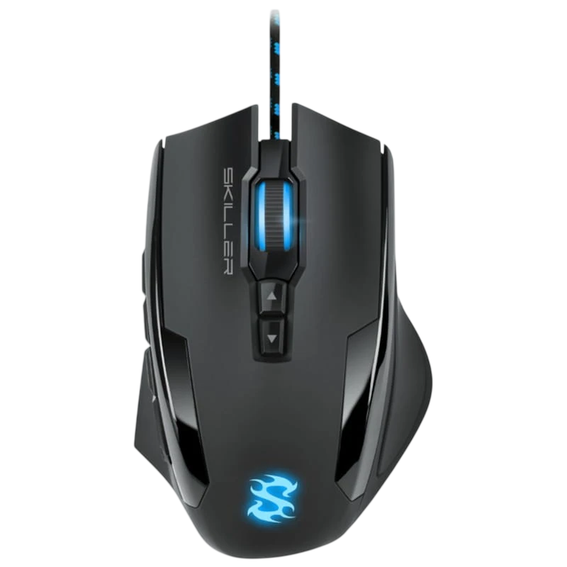 Sharkoon Skiller SGM1 USB 10800 DPI Negro - Ratón Gaming