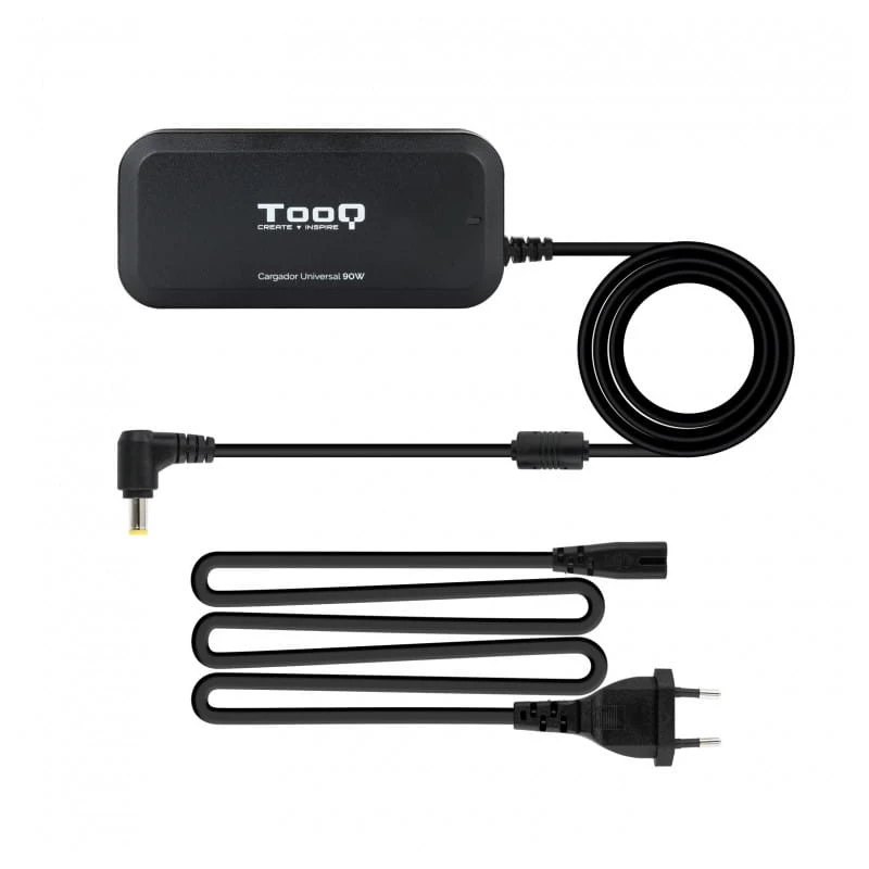 TooQ TQLC-90BS02M 90W USB 2.0 Negro - Cargador universal