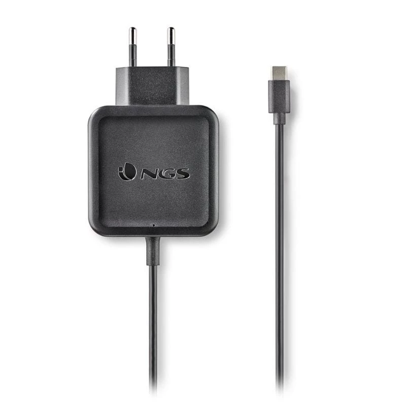 NGS W-45W TYPEC 45W USB F Negro - Cargador portátil